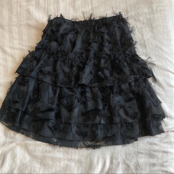 NWT!! Anthropologie Alida Textured Mini Skirt - Picture 7 of 11